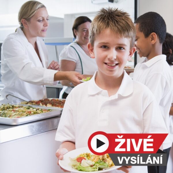 Živé vysílání: Veřejné zakázky: Nová pravidla pro školní stravování od 1. 1. 2022