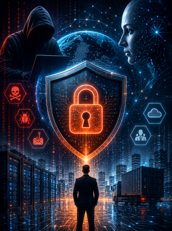 Vaše kyberbezpečnost v epicentru hrozeb 2026: nové zákony, AI, hackeři, rizikoví dodavatelé